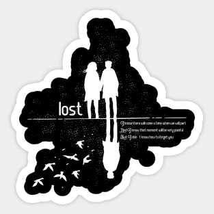 lost Sticker